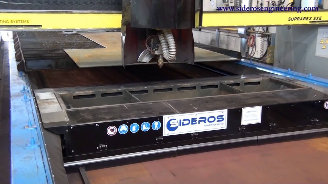 Sideros Engineering - Movable Suction Trolley for Plasma and Oxyfuel applications- Syncromatic