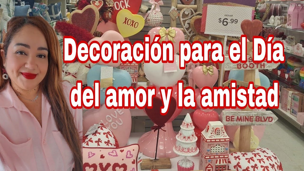 MARSHALLS DECORACIÓN PARA EL DÍA DEL AMOR Y LA AMISTAD ❤️🎀