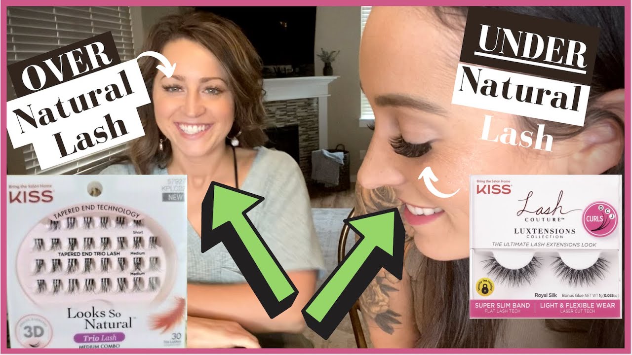 🤩WE TRIED 2 *DRUGSTORE* DIY LASH EXTENSION methods & styles! || FOR BUSY MOMS ON A BUDGET!