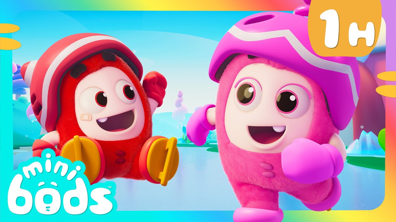 Frozen Ice Paradise | Minibods | Rob the Robot & Friends - Funny Kids TV