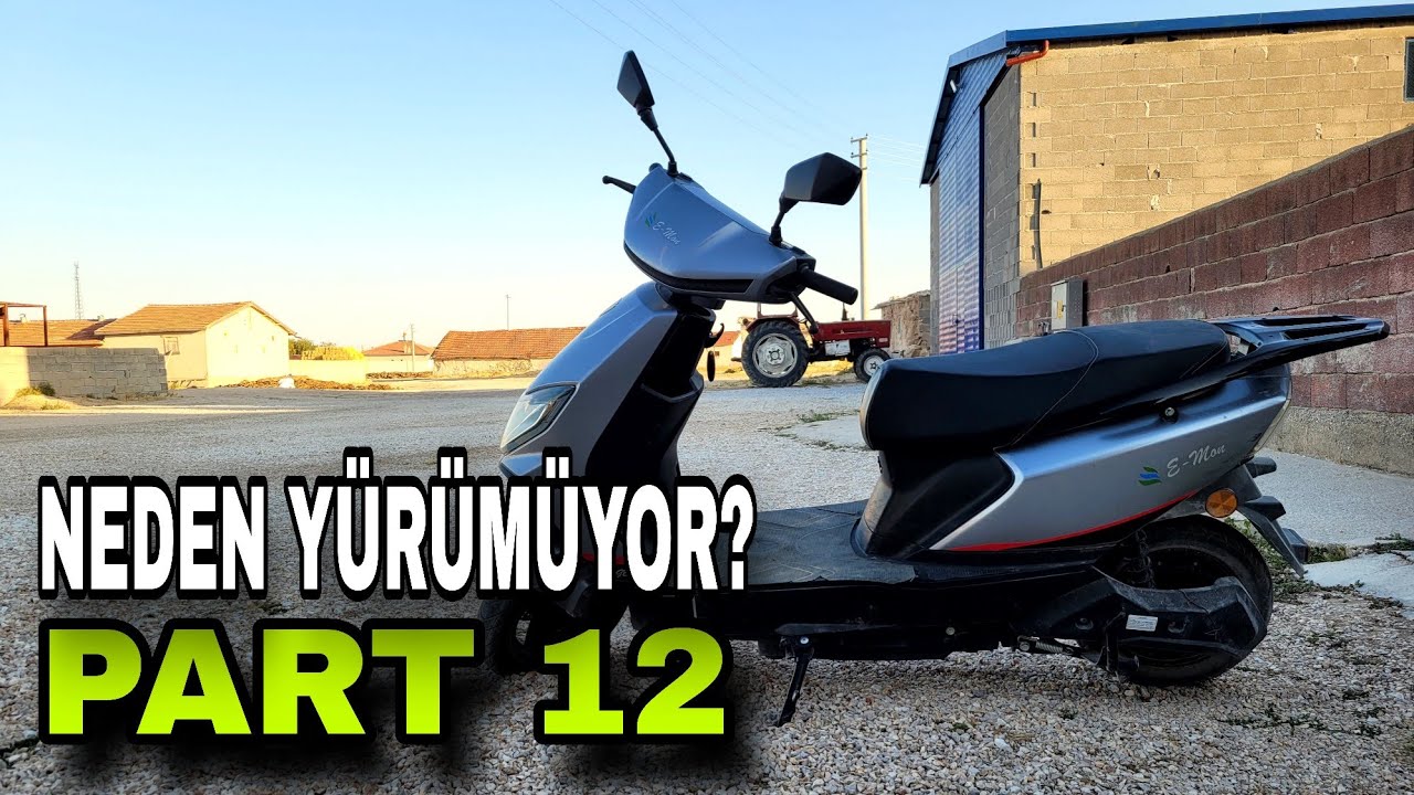 MONDİAL E MON RİGBY ELEKTİRİKLİ SCOOTER _ ( PART 12 )