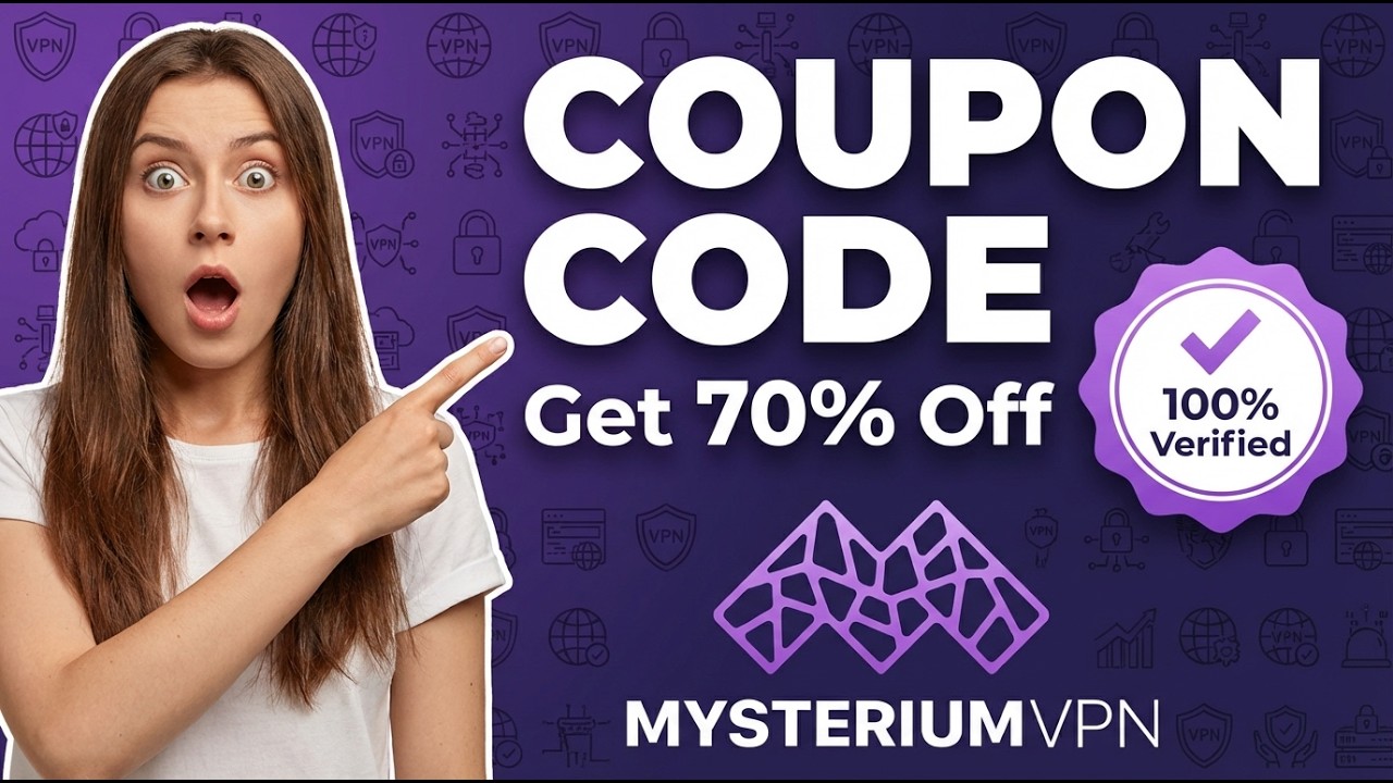 ✅ Mysterium VPN Coupon Code for Existing Users | Save 40% + Bonus Credits (2026 WORKING)