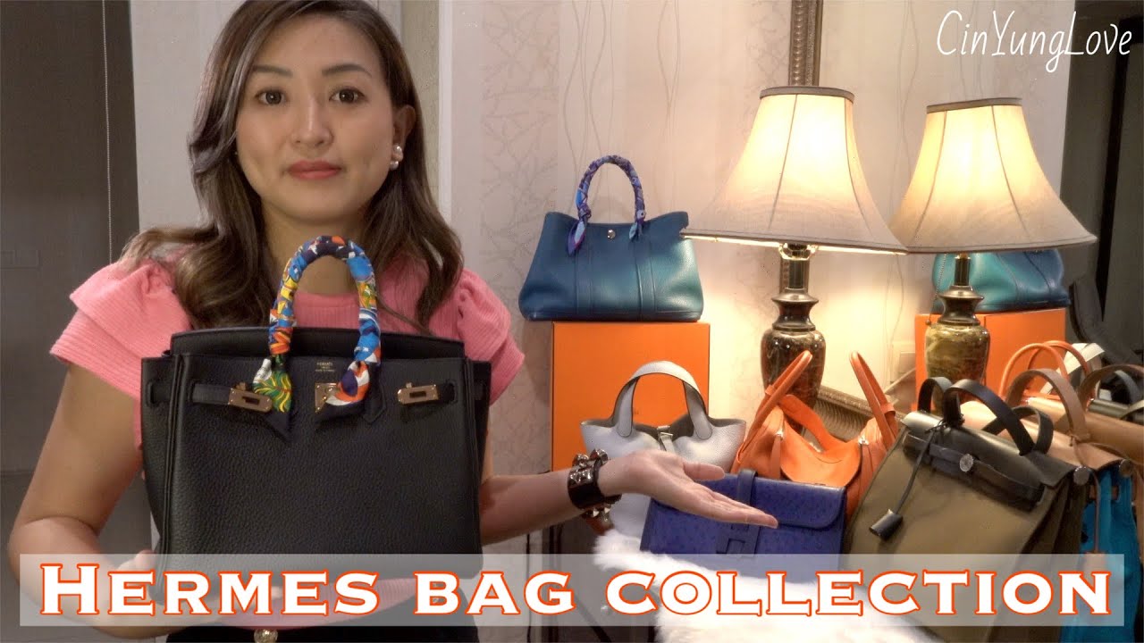 MY HERMES BAG COLLECTION | Lindy Picotin GP Herbag Birkin Jige