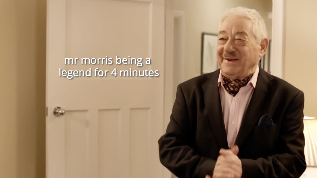 mr morris being a legend for 4 minutes