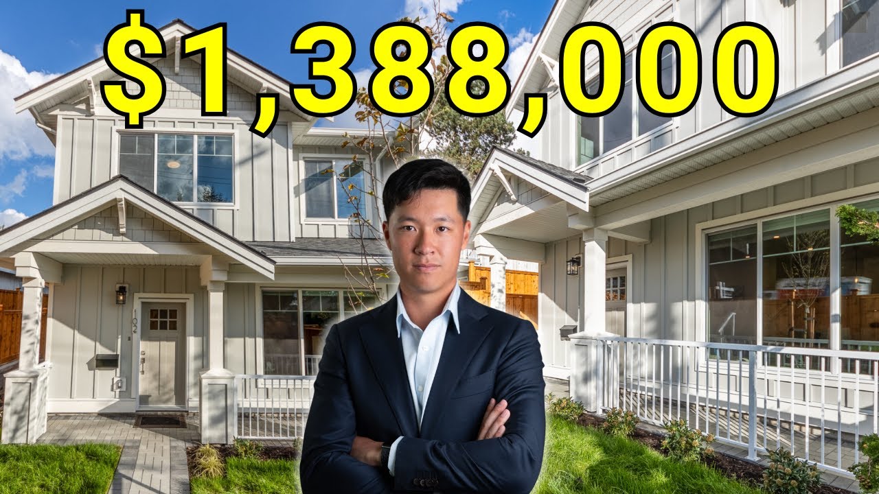 Tour of $1.3 Million BEAUTIFUL Brand New Triplex | Vancouver Suburb Coquitlam Home Tour
