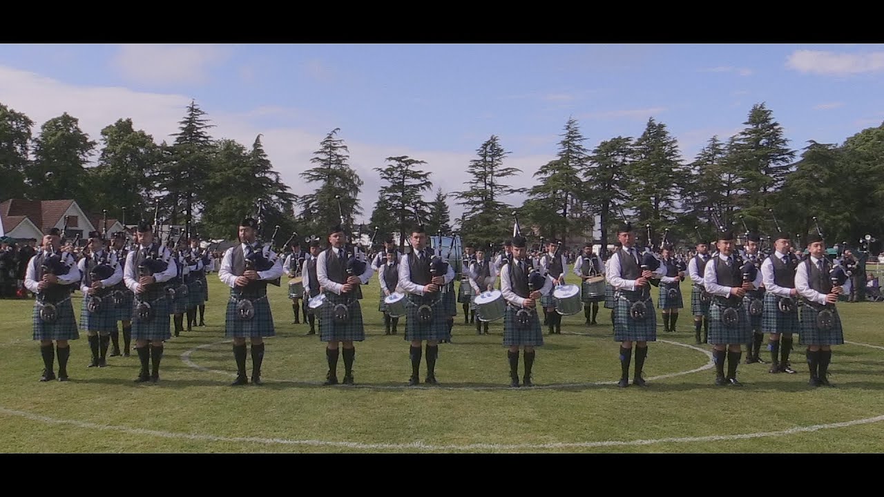 Inveraray & District Pipe Band: 2016 European Drumming Champions