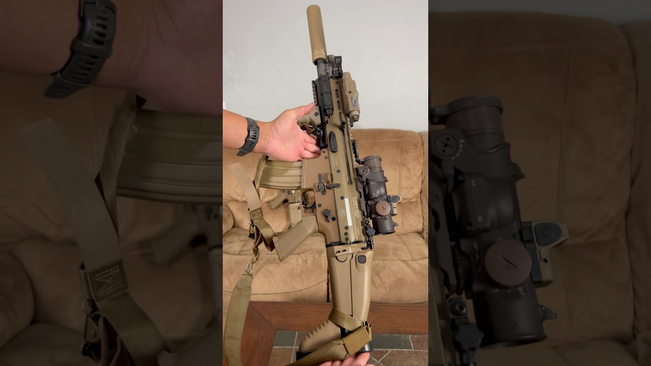 Scar 16 SBR #fnscar #fnh #scar16 #elcan #surefire