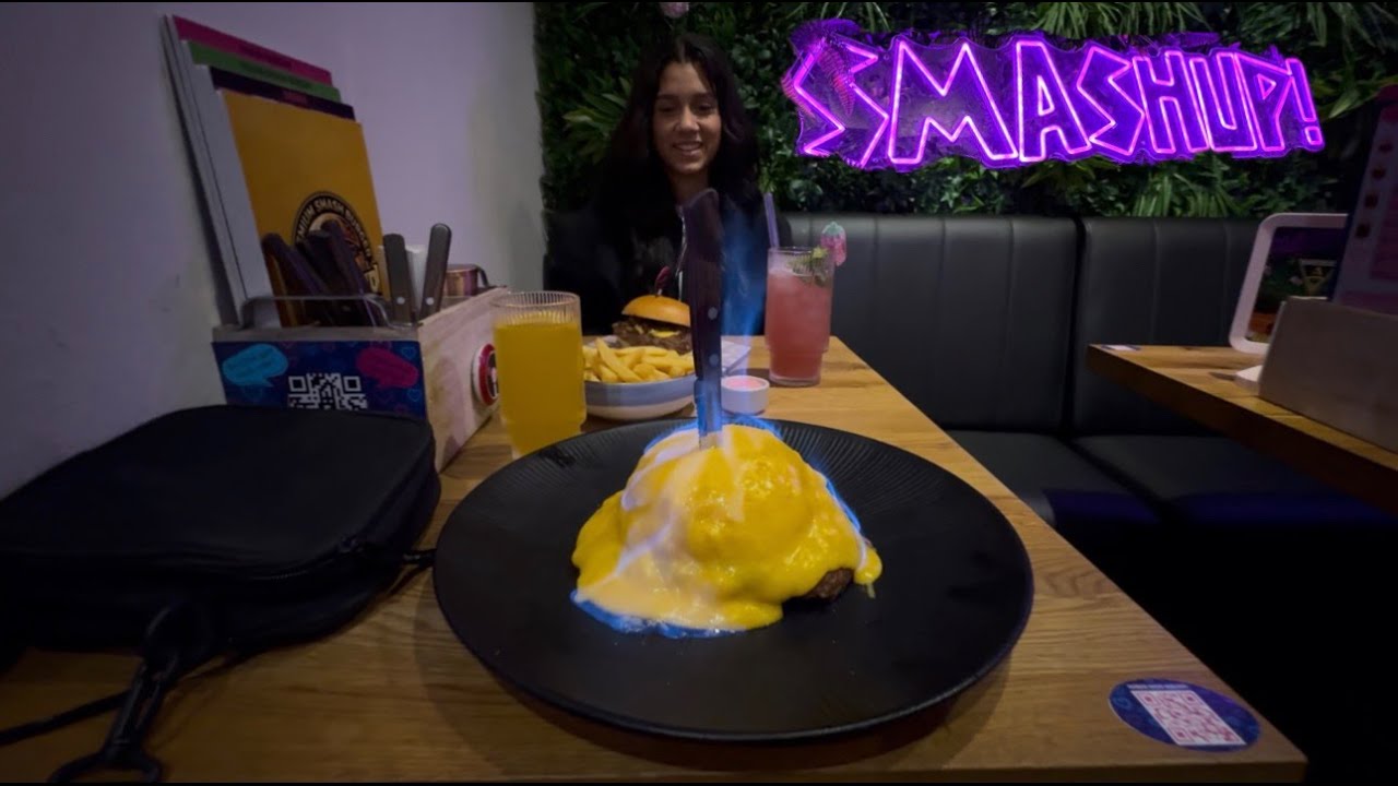 kerst markt Aachen eten bij SMASHUP burger // promise clips