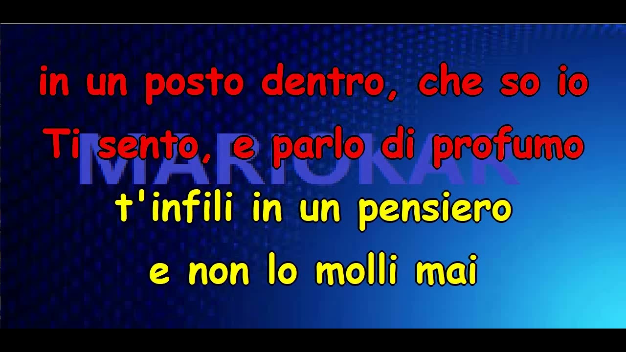 Ligabue   Ti Sento  karaoke