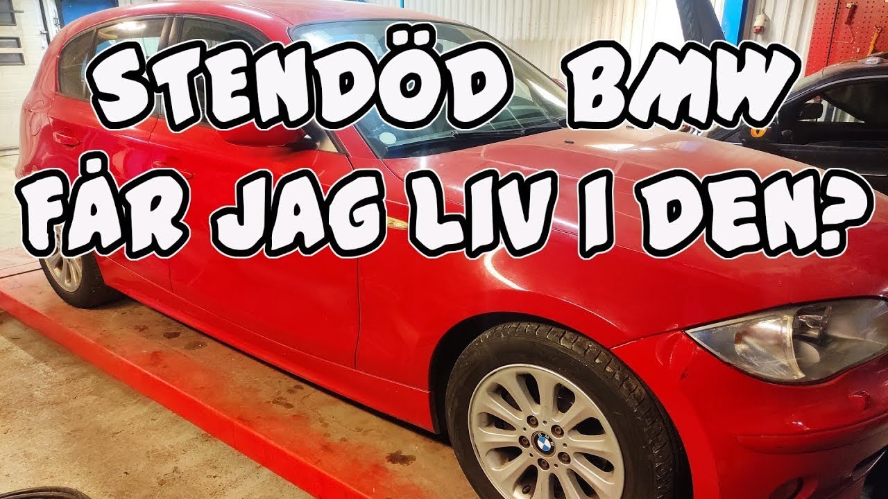 Död BMW 116.