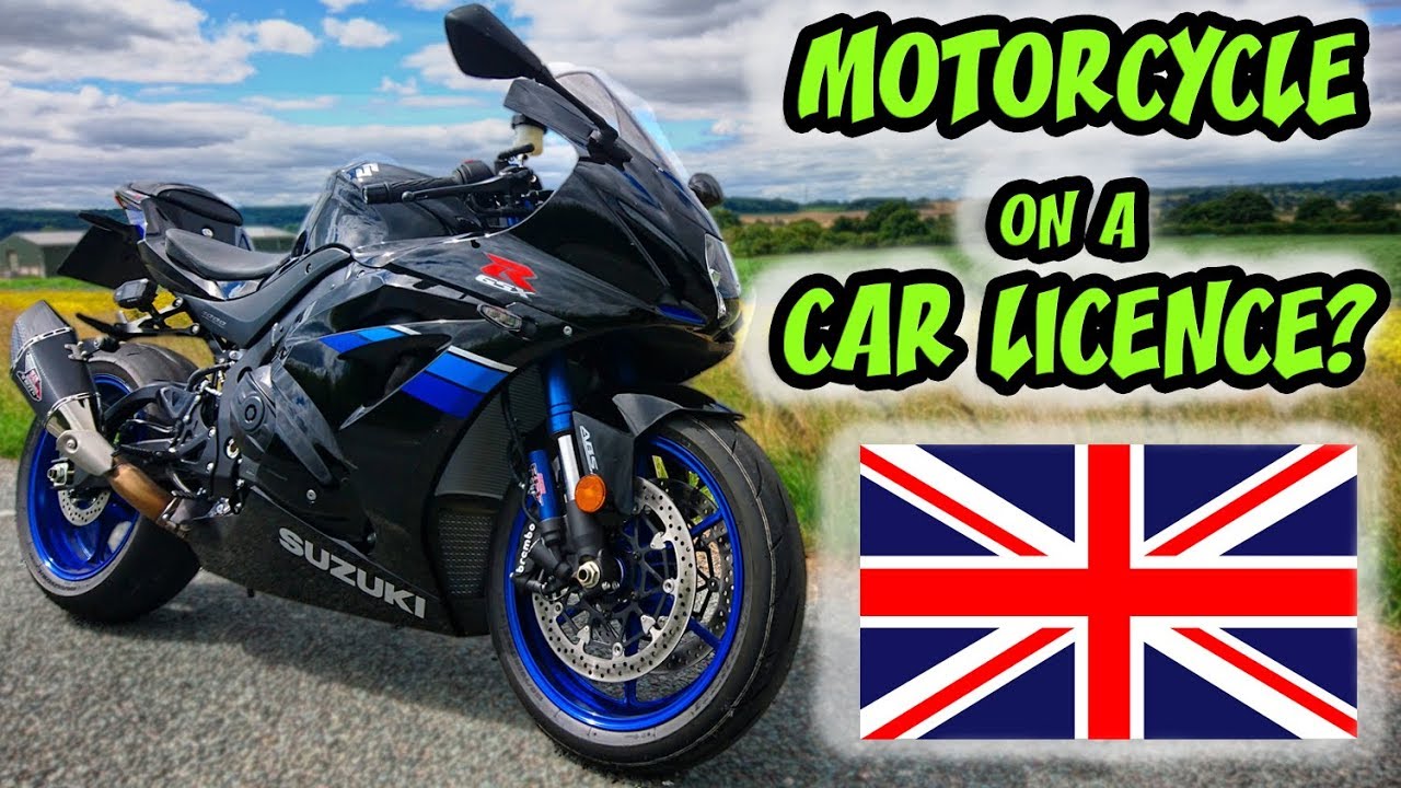 Motorcycle on a Car Licence?