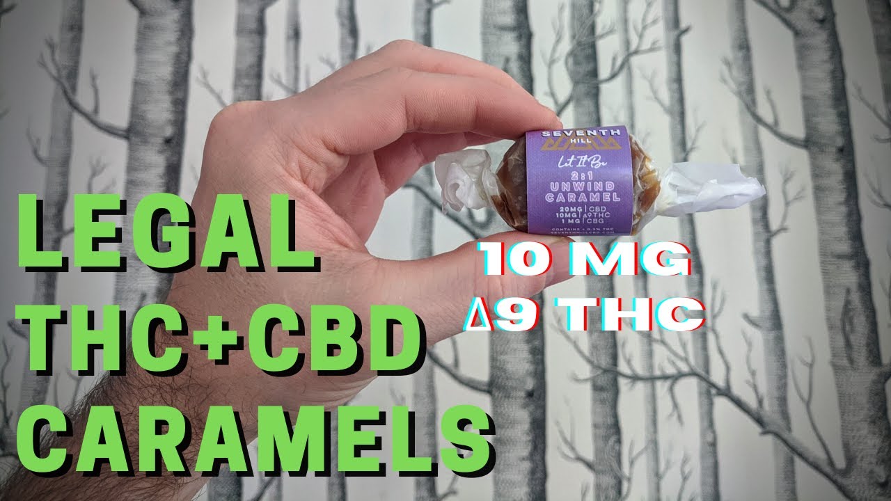 Seventh Hill delta-9 THC+CBD Caramels Review