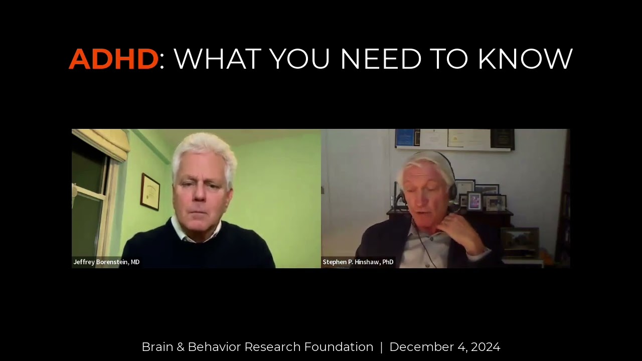 ADHD: What You Need to Know &ndash; A Q&A with Dr. Stephen Hinshaw