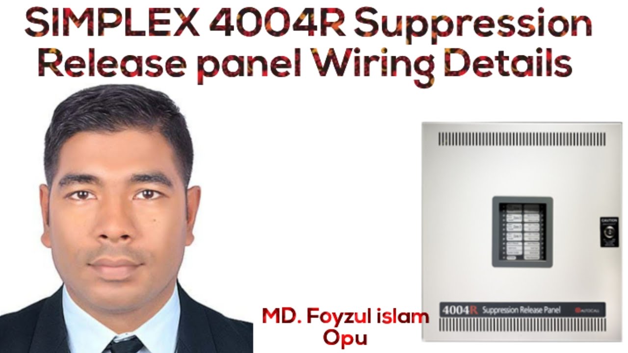 Fm200 : 4004R Supression Conventional Panel .Termination details.