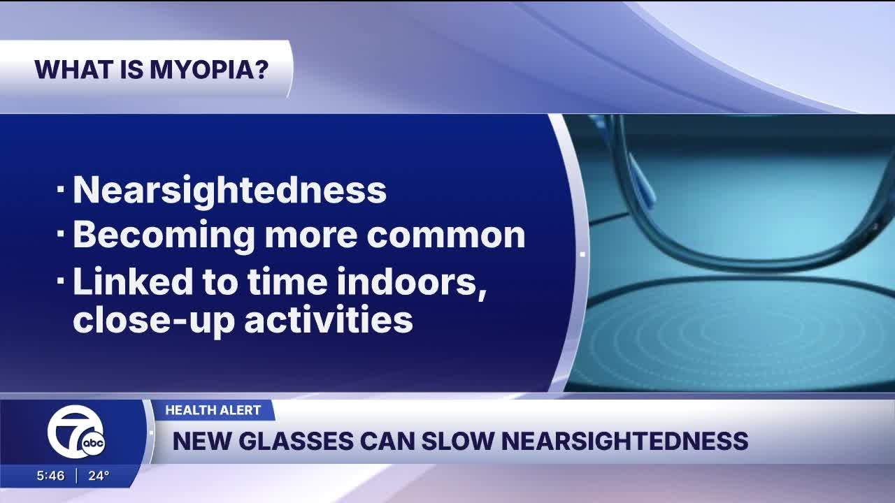 What to know about FDA-approved glasses that can slow nearsightedness in kids