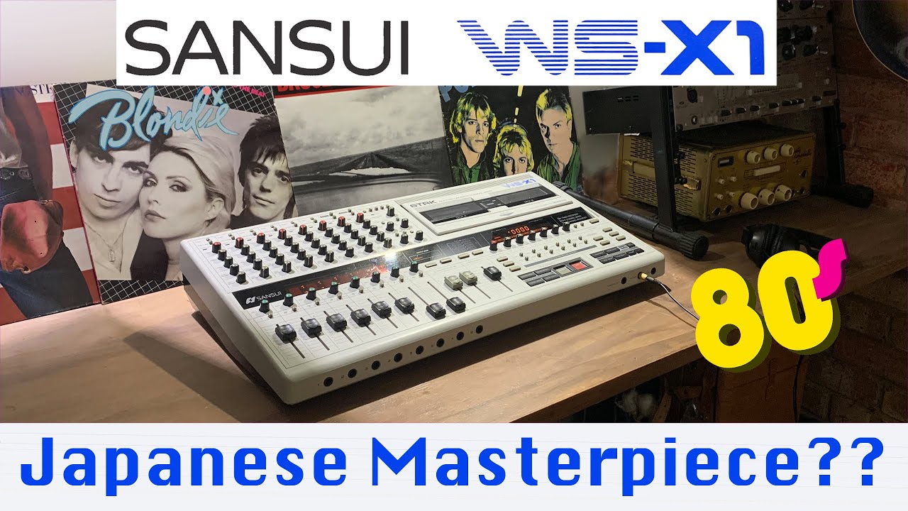 Sansui WS-X1 -  An Obscure 6 Track Cassette Recorder from the 80s