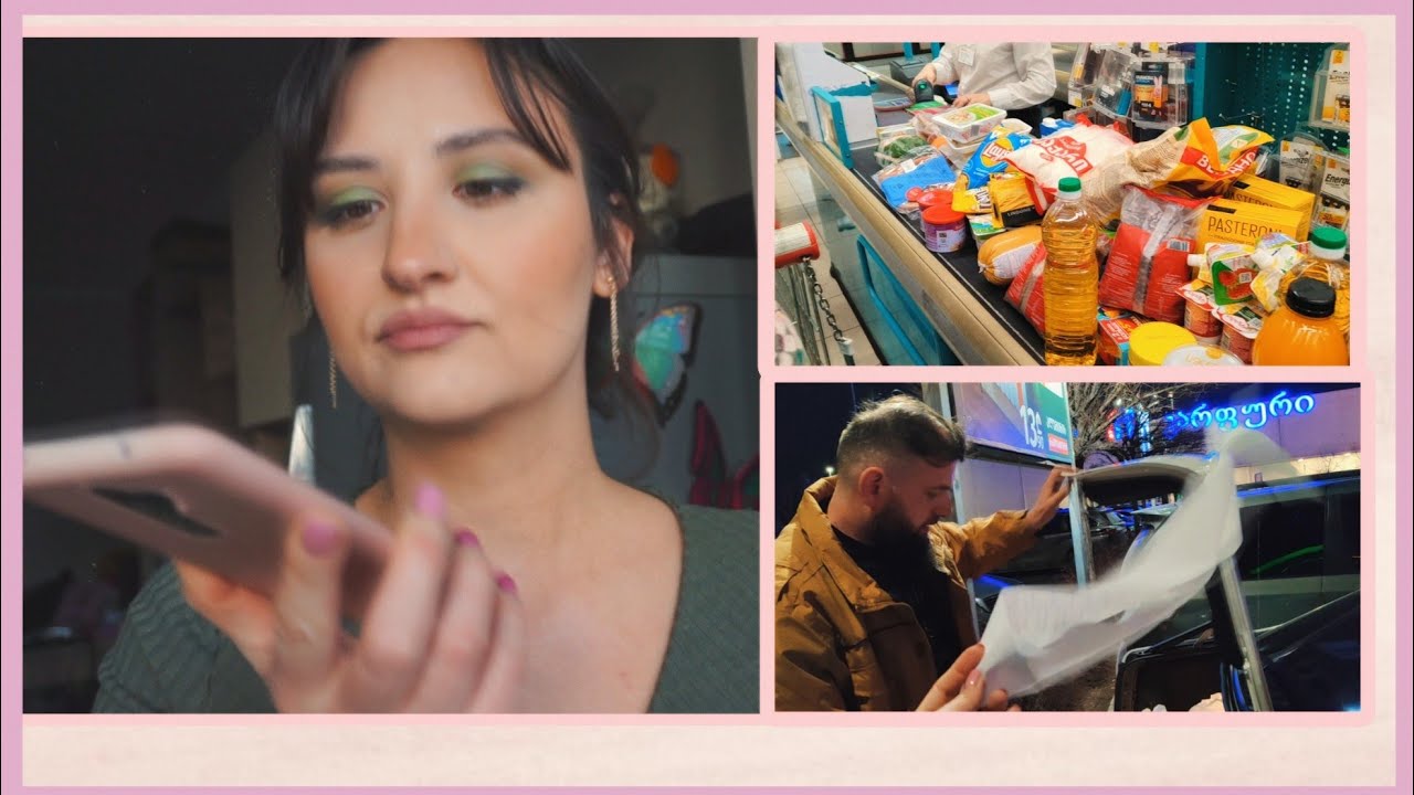 🛍️VLOG: რა ვიყიდეთ კარფურში 439 ლარად/თებერვლის პროდუქტები🍞