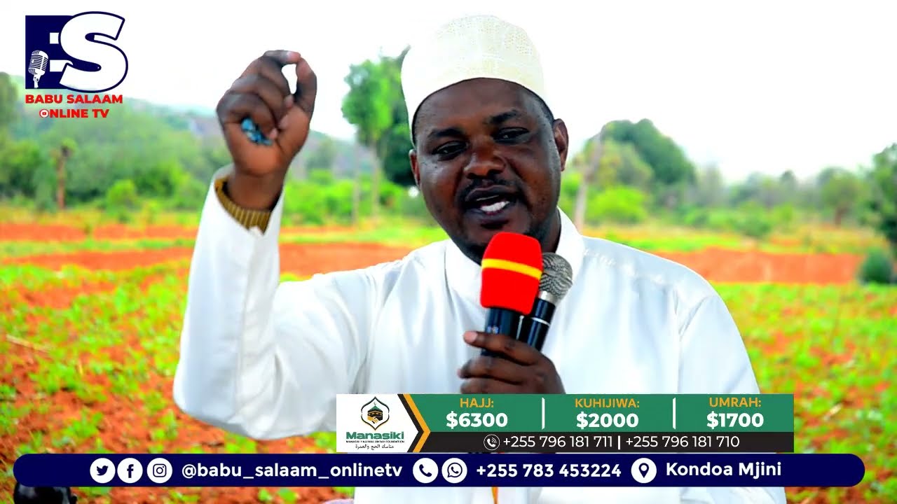 SABABU YA MVUA KUTOKUNYESHA NI KWASABABU WATU HAWATAKI KUPATANA[ SHEKH MUSTWAFA ISSA MBUVA 