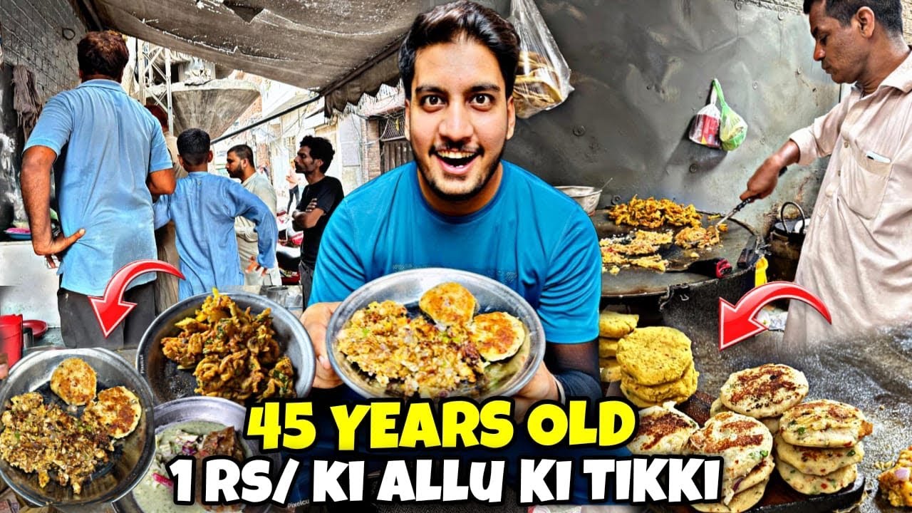 Unreal Street Food in Lahore: 45-Year-Old Aloo Tikki & Desi Margarita Experience. Street food Lahore