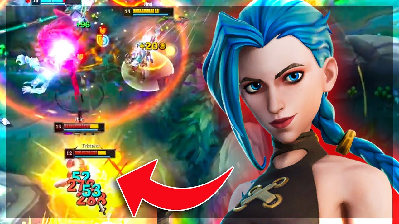 JINX DAR FIECARE AUTO LANSEAZA 1000 DE RACHETE! *2000 DMG CRIT*