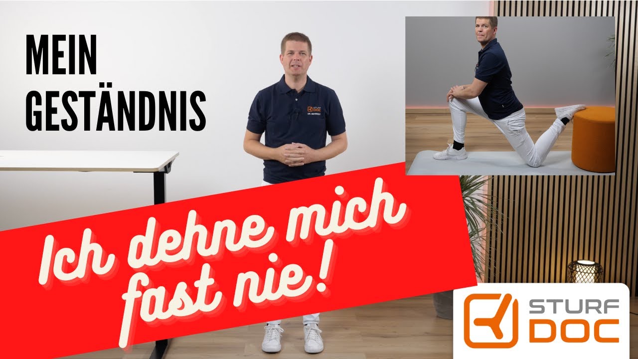 Mein Gest&auml;ndnis - Ich dehne mich (fast) nie. Was ich statt Dehnungen mache #Elastopathie