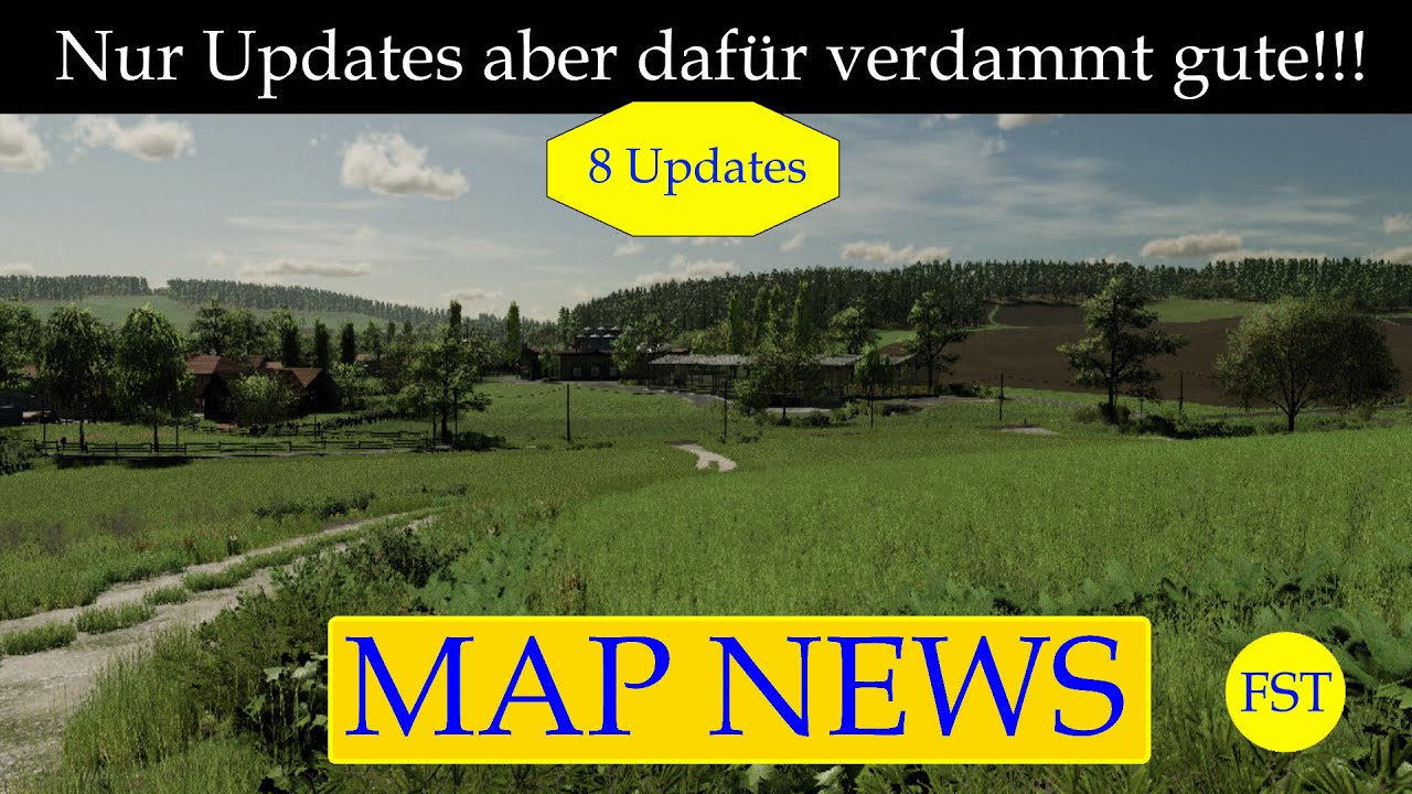 LS22 MAP NEWS Nur Updates aber dafür verdammt gute!!! 8.-9.10.24 LS22 Mapvorstellung