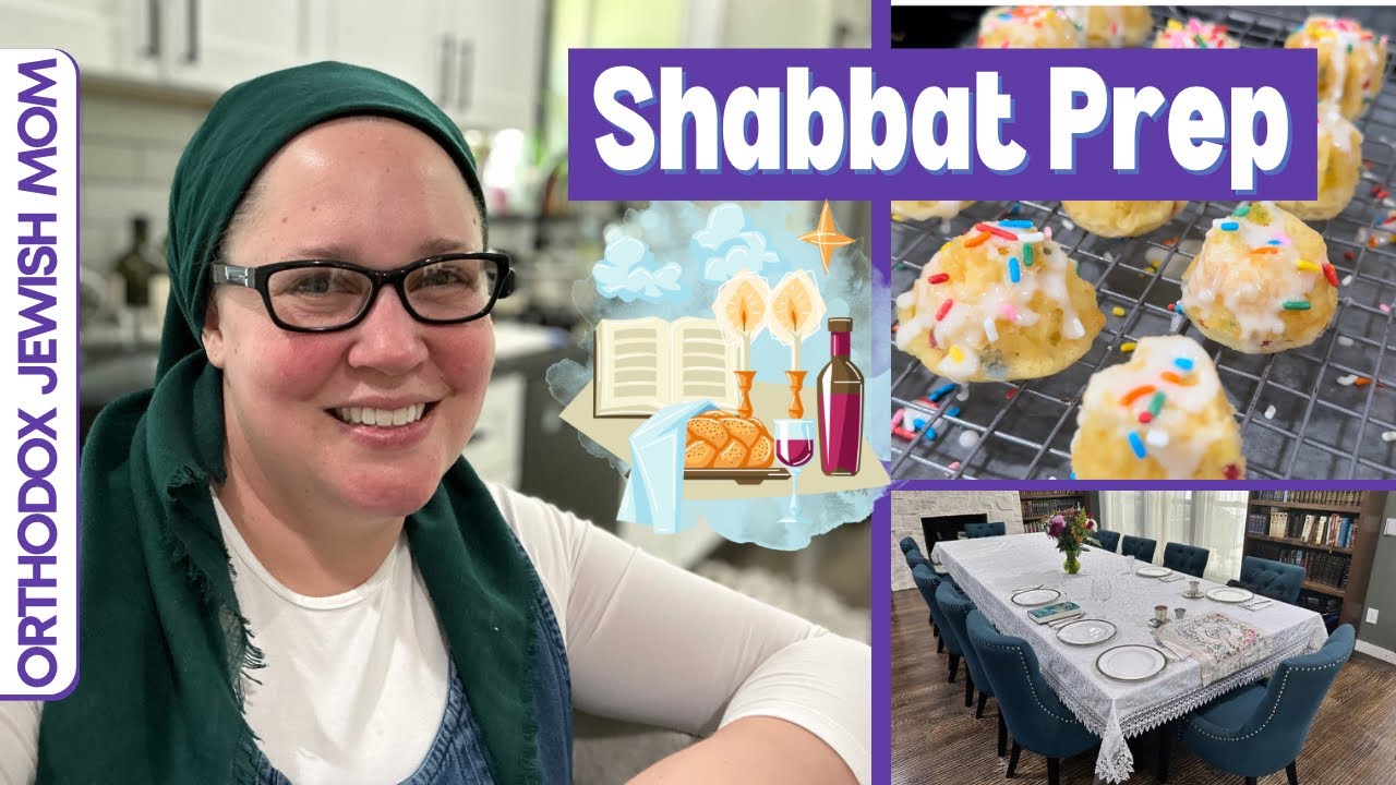 Shabbat Prep / Shabbos Prep | Orthodox Jewish Mom (Jar of Fireflies)