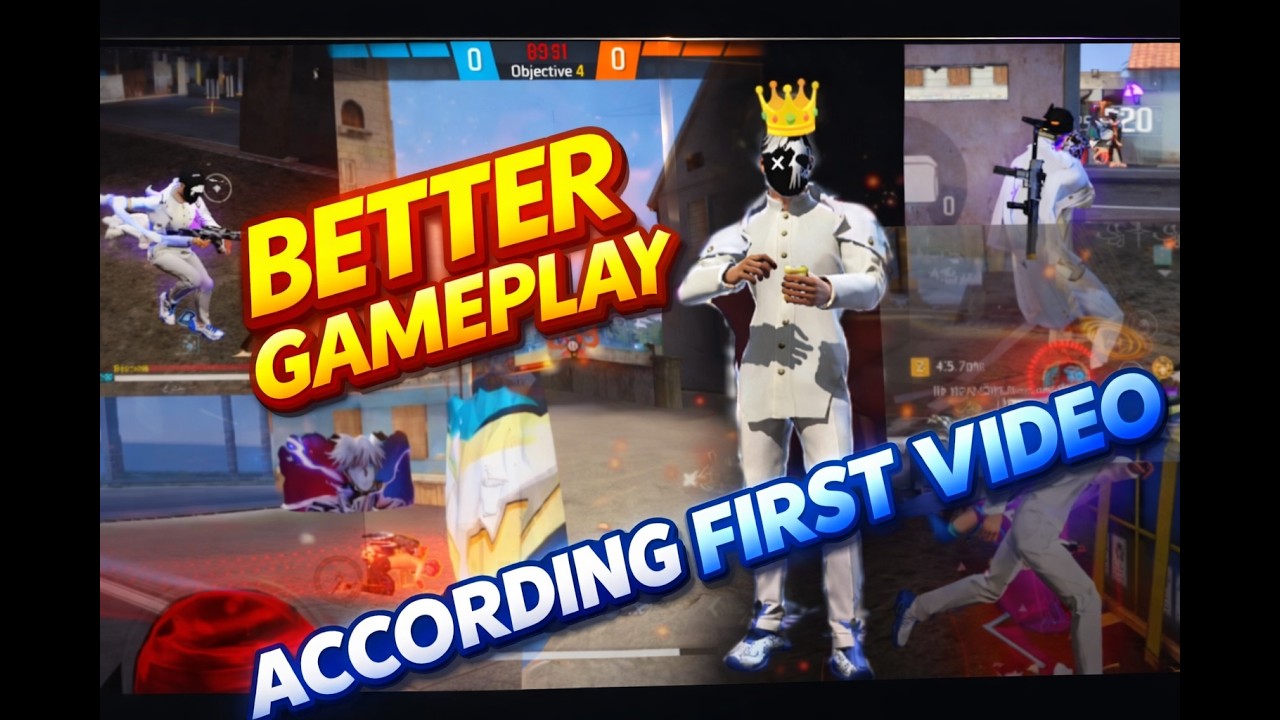 BETTER GAMEPLAY ACCORDING TO THE FIRST VIDEO😊 I HOPE YOU LIKE THIS GAMEPLAY😂 #ff #freefire #gaming