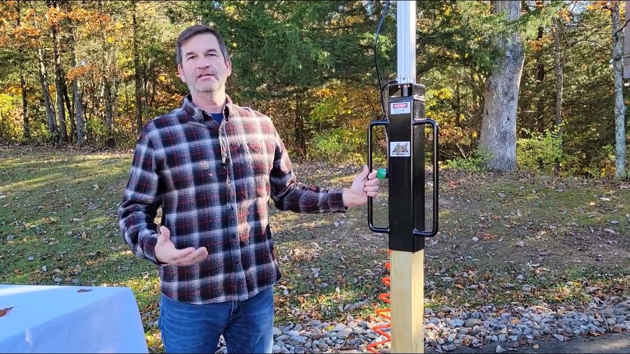 4x4 Post Driver - Demonstration Video