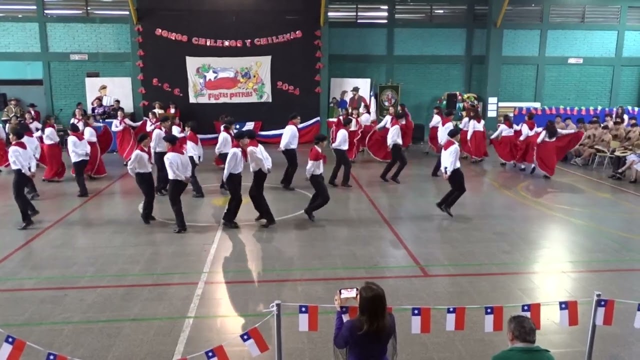 Baile Chamame 1° Medio 2024 C. San cristobal college