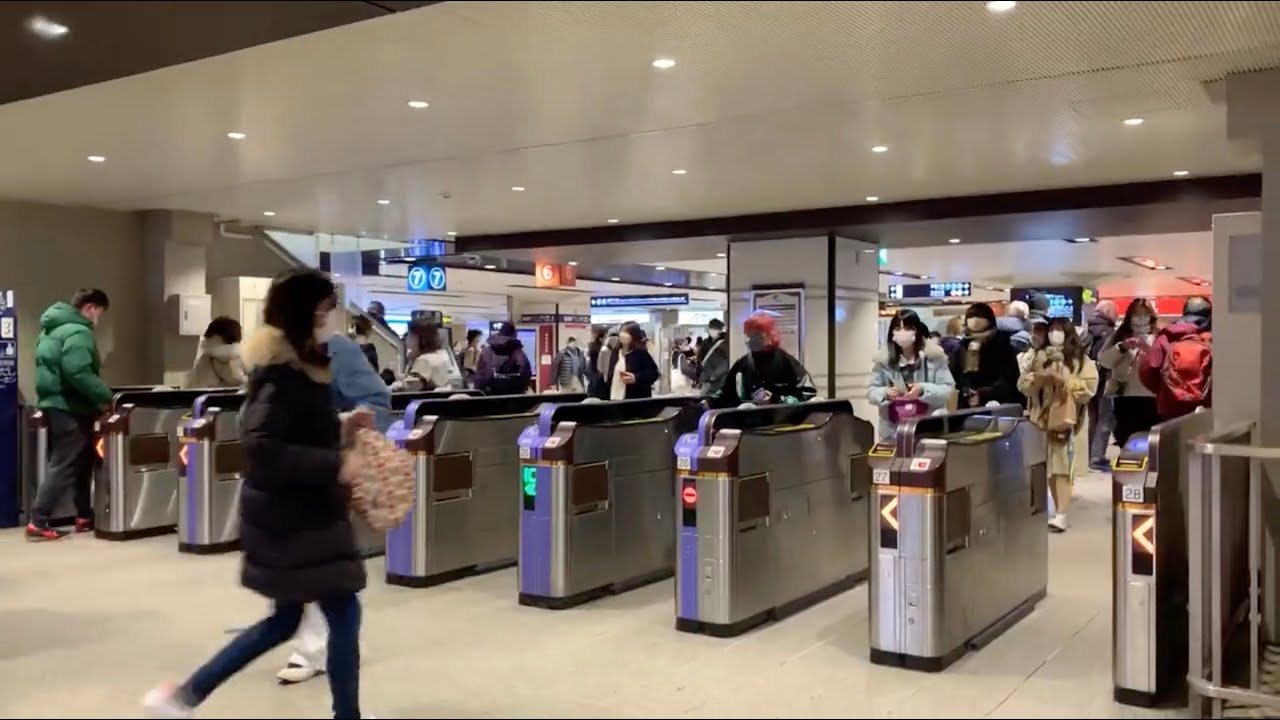 【乗換案内】御堂筋線 梅田駅から阪急 梅田駅◆最短ルート◆地下鉄