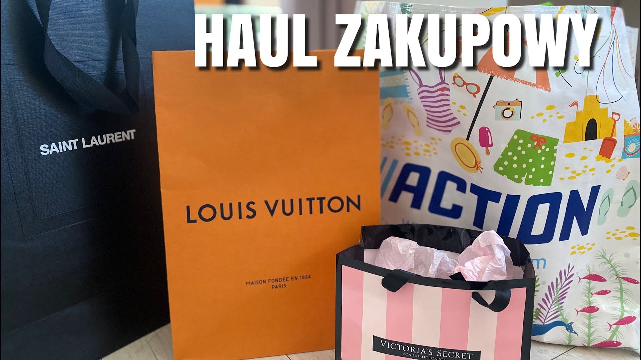 HAUL ZAKUPOWY (SAINT LAURENT,LOUIS VUITTON,VICTORIA’S SECRET,ACTION)
