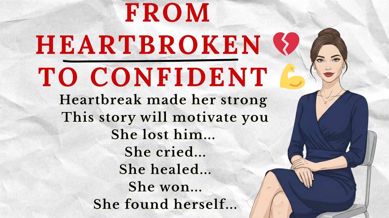 Learn English Through Story ⭐ How I Rebuilt Confidence After Heartbreak 💔 English Speaking Practice