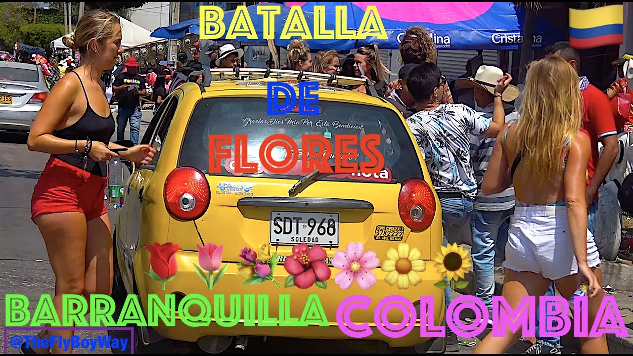 Baranquilla Colombia Carnival 2020 | Batalla De Flores |