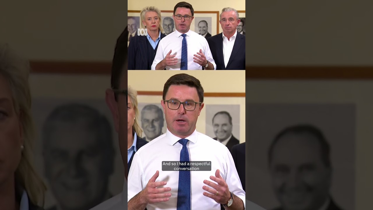Nationals leader announces Coalition split | ABC NEWS