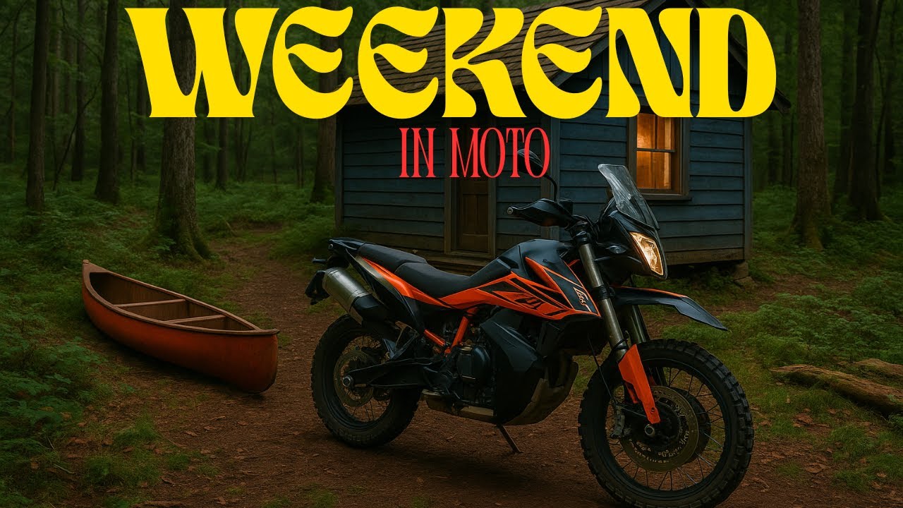 MOTO+CANOA+BOSCO=WEEKEND PERFETTO #ktm #adventure