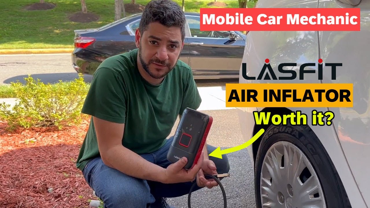 Mobile Car Mechanic - Reviewing LASFIT TK1 Portable Air Inflator II Air Compressor