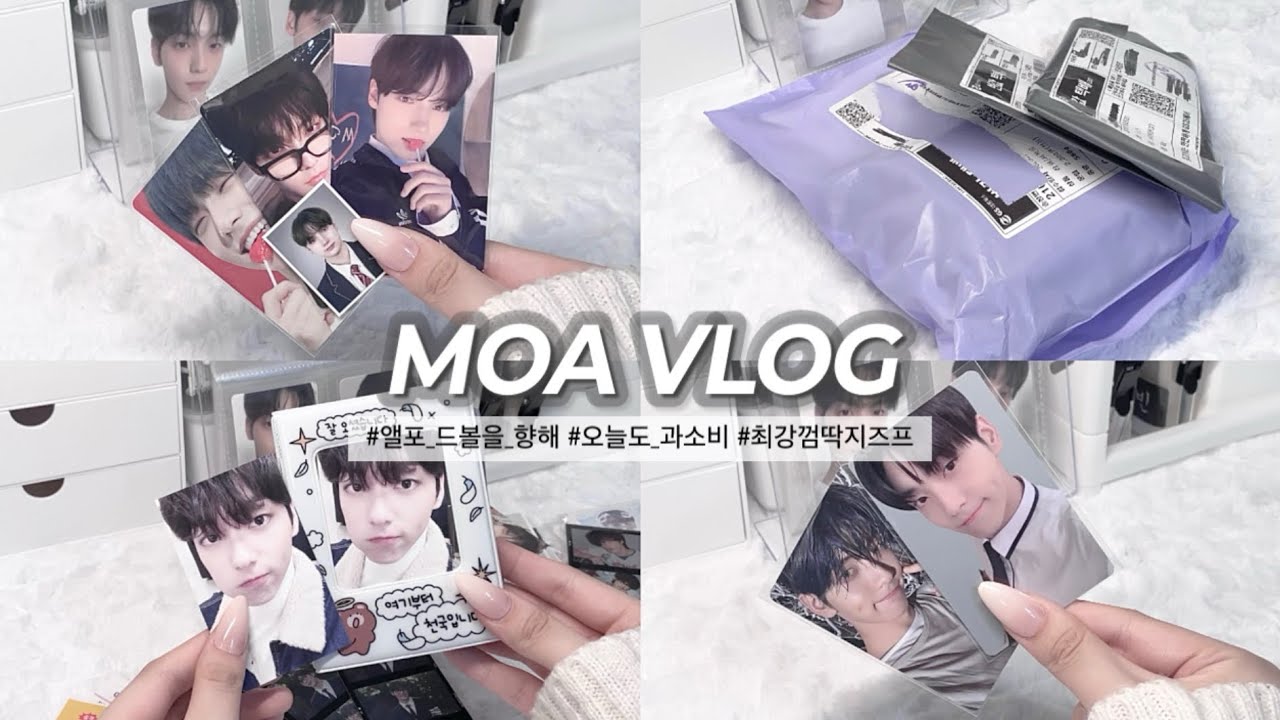 [ 모아로그 ] 4년동안 앨포 드볼만하는 여성이 여기 있습니다. || 반택깡 || 준등기깡 || 앨포 || 드볼 || TXT || MOA VLOG || 덕질로그