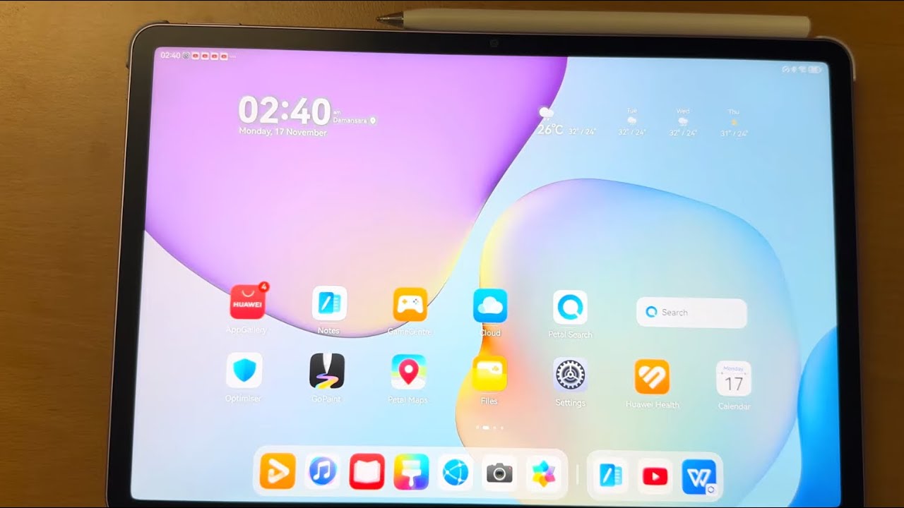 Сравнение разделенного экрана Huawei MatePad 11.5 (2025) и Honor Pad 10