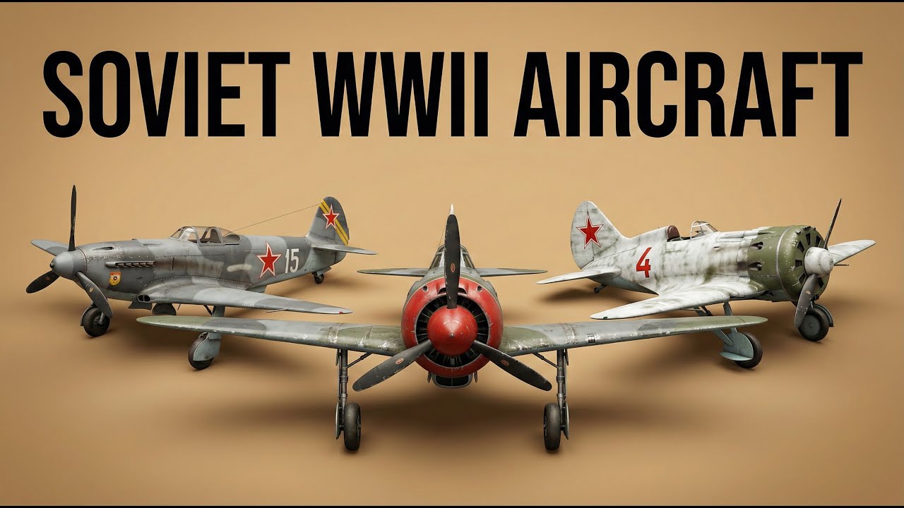 Every Soviet Aircraft Used in World War Two