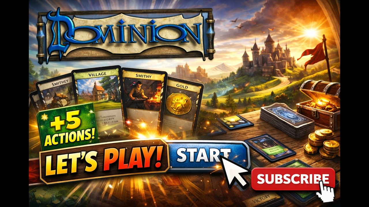 Dominion - 2/18/26 - Daily Match and Random Match Gameplay - My first draw...