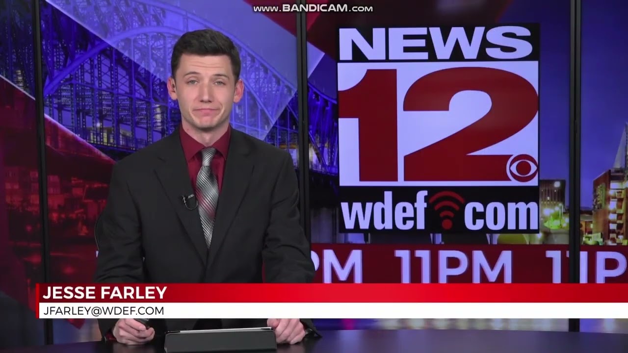 WDEF News 12 at 11pm open February 2, 2026