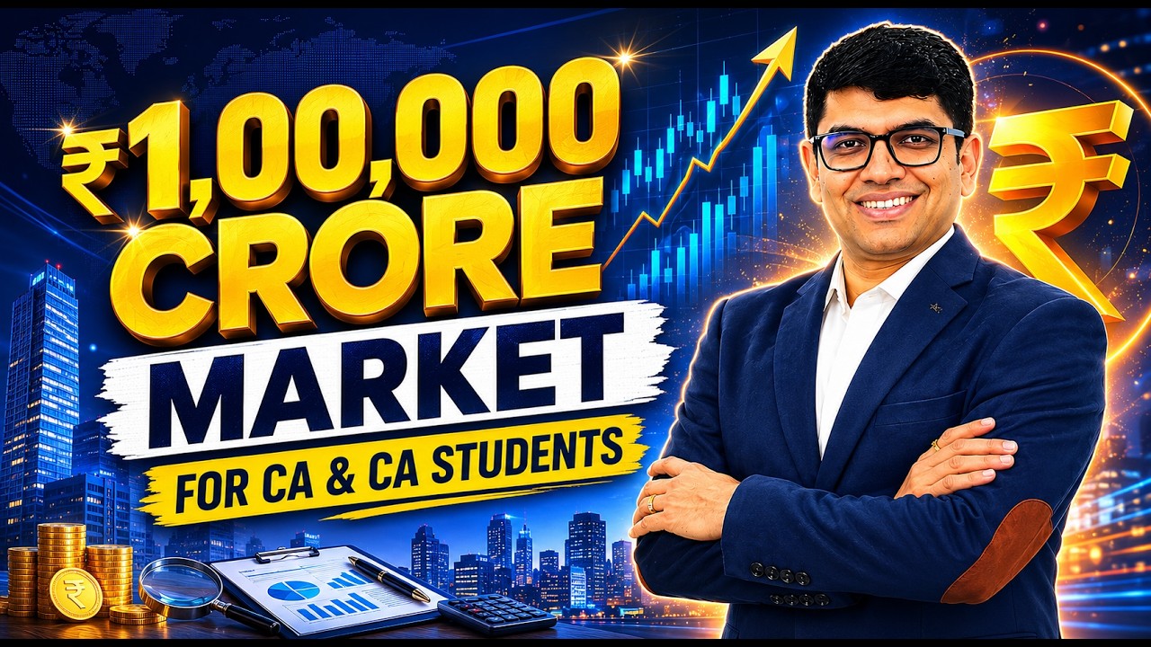 Massive Opportunity For CA & CA Students | CA Ravi Taori