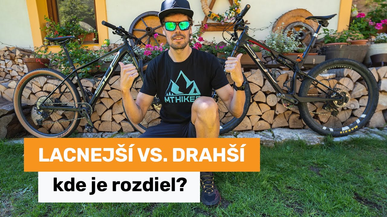 Lacnejší vs. drahší bicykel - kde je rozdiel?