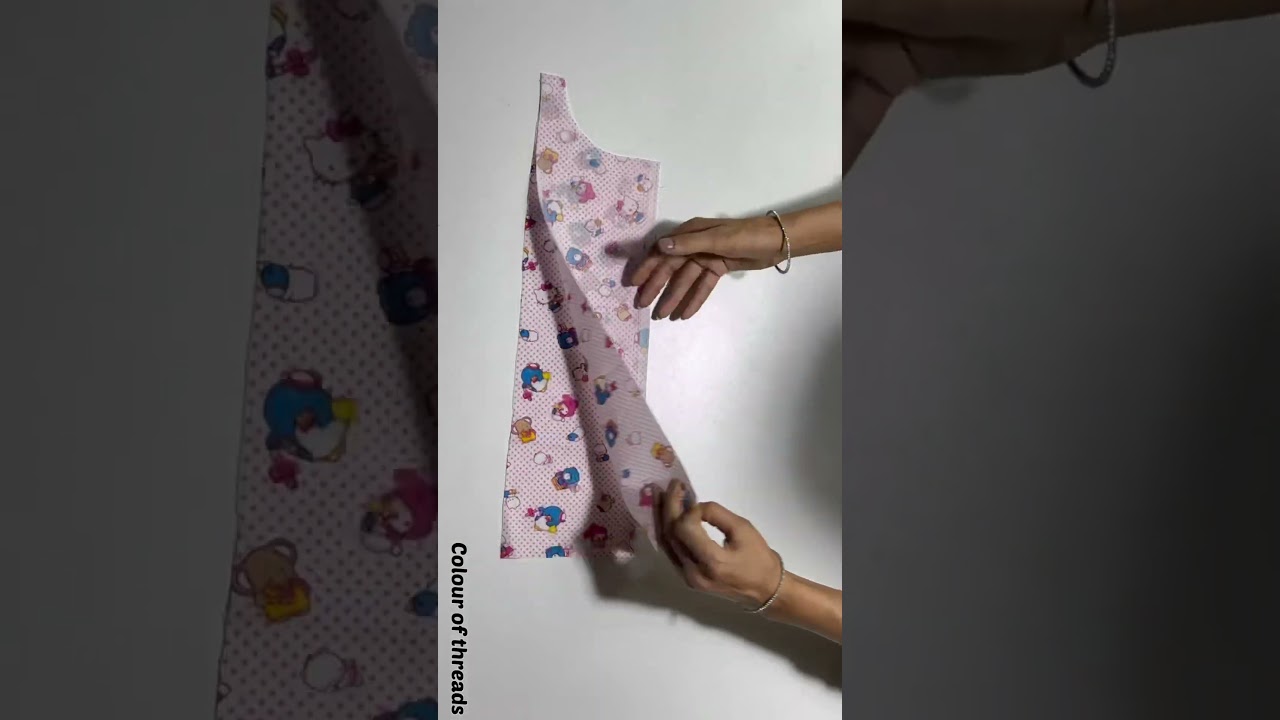 2 to3 year baby night dress full video on channel #shorts #colourofthreads #sewing #diy