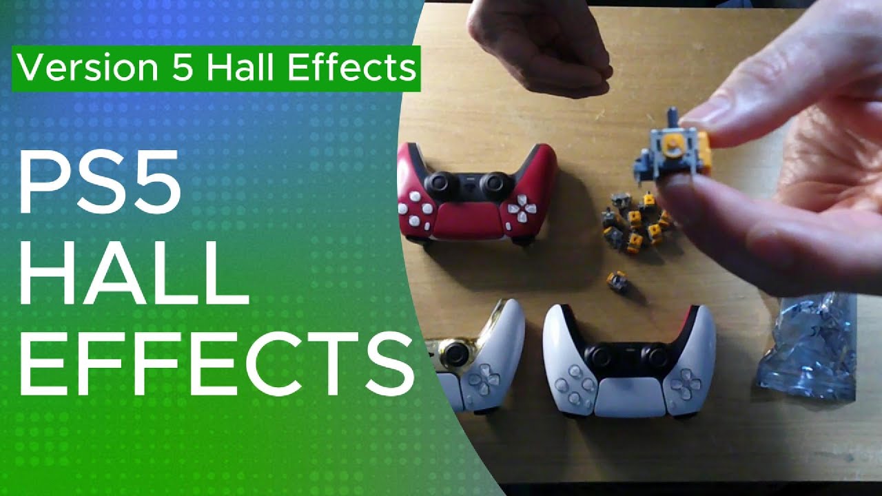 PS5 Controller Drift Permanent Fix - New Hall Effect Version 5 (V5)