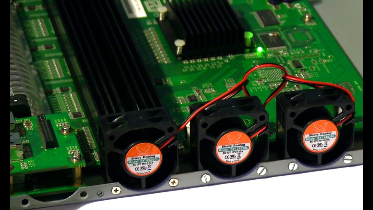 Netgear Switch GS748T Loud Fan Swap with Quiet Fan