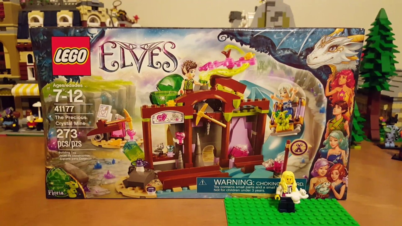 Lego Elves Set 41177 The Precious Crystal Mine Unboxing!