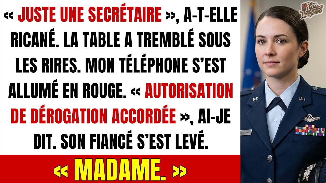 Ils m'humiliaient à table. Ils ignoraient que je contrôlais l'armée depuis mon téléphone.