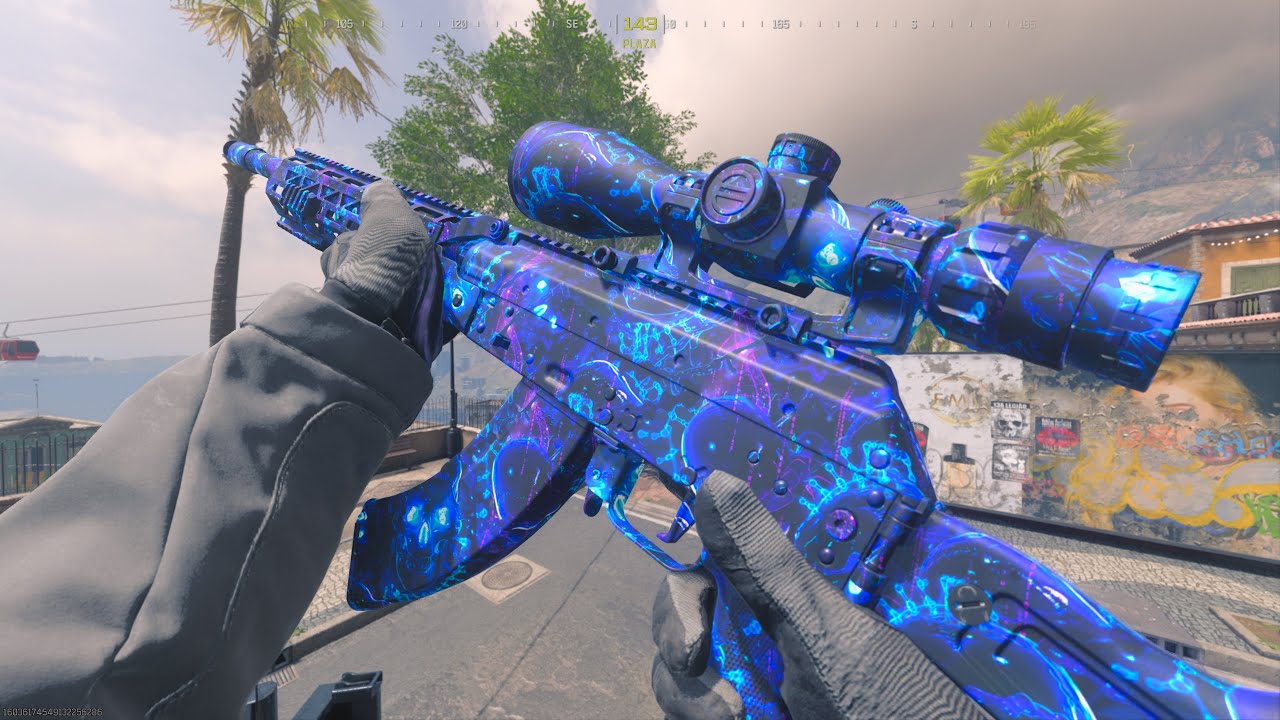 Warzone Exclusive Camos: &ldquo;Royal Helix&rdquo;